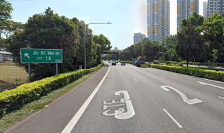 Central Expressway (CTE) Exit 1A